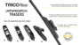 Imagen de ESCOBILLA L/P TRICO REAR TRASERA MULTICONEXION 16" 400MM                                                                